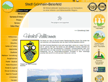 Tablet Screenshot of beierfeld.de